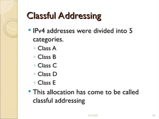 unit3- ppt computer networks - network layer | PPT