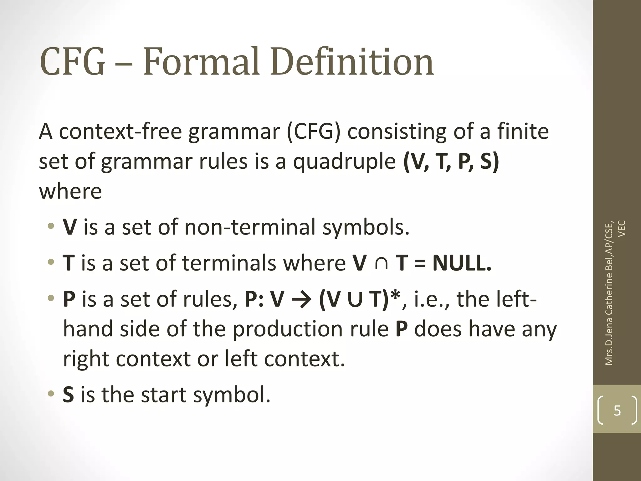Theory of Computation Unit 3 | PPTX