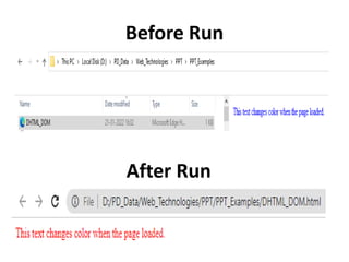 Before Run
After Run
 