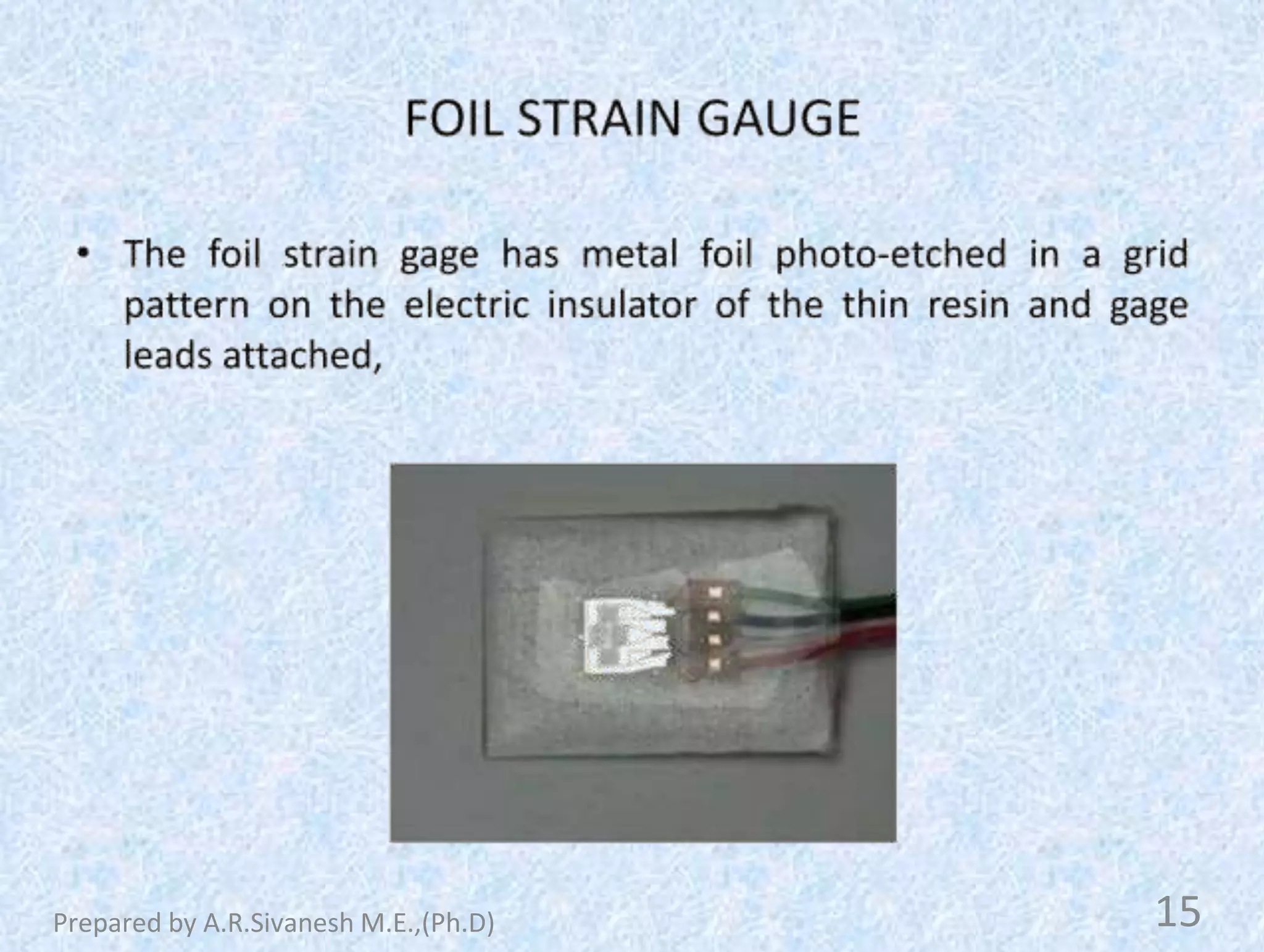 15
Prepared by A.R.Sivanesh M.E.,(Ph.D)
 