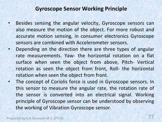 MR3491 SENSORS AND INSTRUMENTATION (UNIT III - FORCE, MAGNETIC AND ...