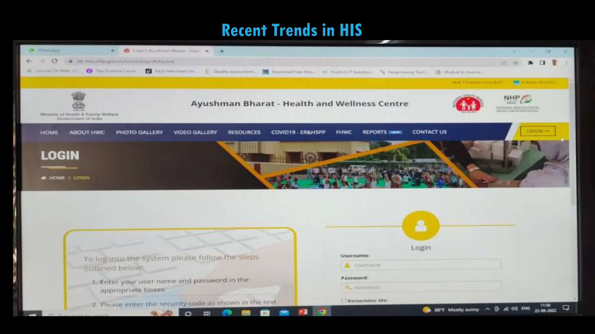 30
Recent Trends in HIS
 