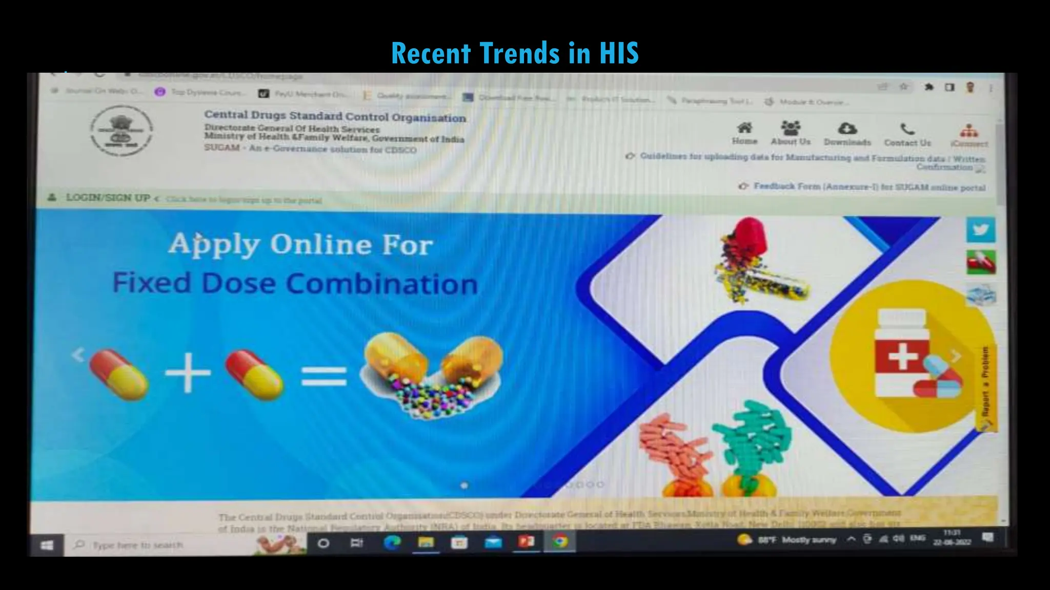 33
Recent Trends in HIS
 