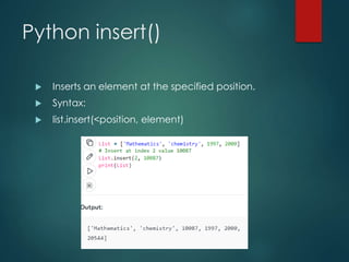 ppt notes python language operators and data | PPT