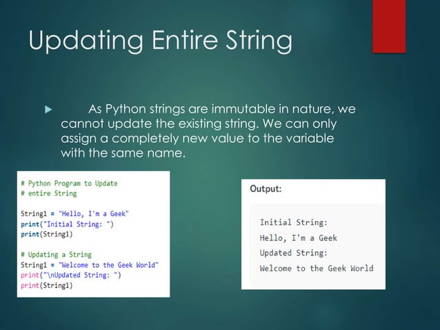 ppt notes python language operators and data | PPT