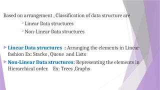 UNIT 3.pptx-Data Structures definition with examples | PPTX | Databases ...