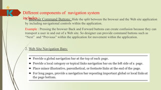 Navigation Scheme Example unit -System menus and navigation schemes | PPTX