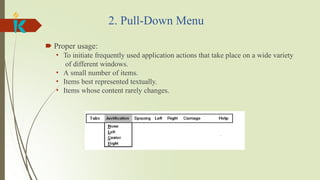 Windows System Navigation Menu unit -System menus and navigation schemes | PPTX