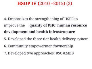 Hsep Unit 3. health system and health policy. | PPTX