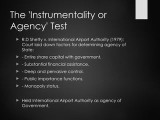 Unit 3: The Concept of 'State' & Fundamental Rights: Article 12 and 13 ...
