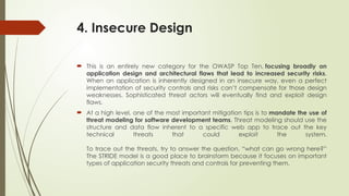 Open Web Application Security Project Top 10 | PPTX