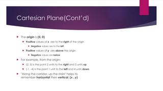 UNIT 3.ppt presentation on coordinate geometry | PPTX