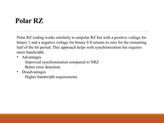 Polor Rz Unit 3: The Physical Layer-Signals, Transmission Modes | PPTX