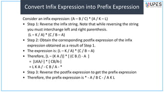 Any Infix Expression Unit_3 stack and queue ppt , full syllabus | PDF