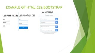 Comprehensive Guide to Front-End Development and Bootstrap Framework | PPTX