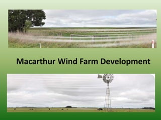 Macarthur Wind Farm Development