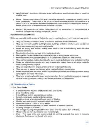 First Class Brick Report.pdf Bricks | PDF