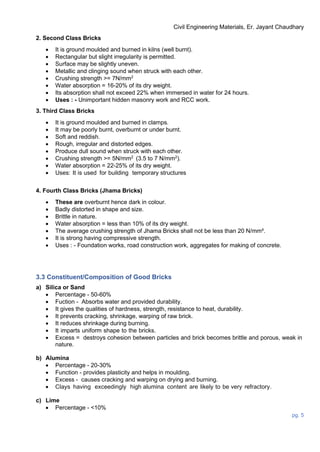 First Class Brick Report.pdf Bricks | PDF