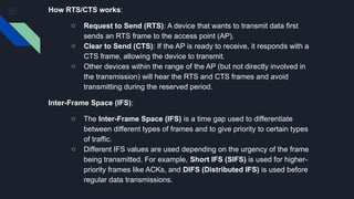 Rts Example Unit 3 - Computer networks MAC Layer Logical Link | PPTX