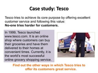 BTEC National in ICT: Unit 3 - Functional Areas in more detail - Tesco ...
