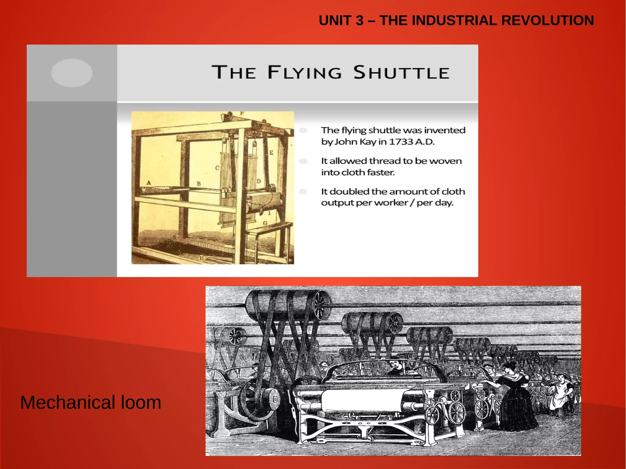 Unit 3- The Industrial revolution | PDF