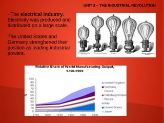 Unit 3- The Industrial revolution | PDF