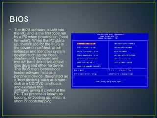 Unit 3- Internal components. | PPTX