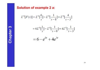 Chapter
3
19
Solution of example 2 a:
 