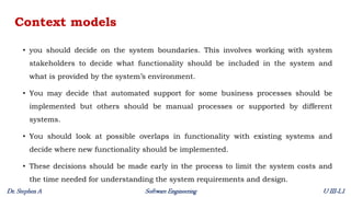 Unit 3 - Lecture 1 - Context Models – Interaction models – Structural models – Behavioral models – Model-driven engineering.pdf