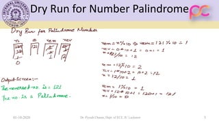 Unit 3 Lecture Notes on Programming | PPT
