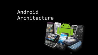 Android
Architecture
46
 