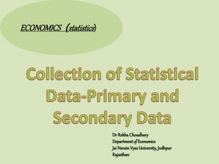 Primary and Secondary Data | PPTX | Business | Business and Finance