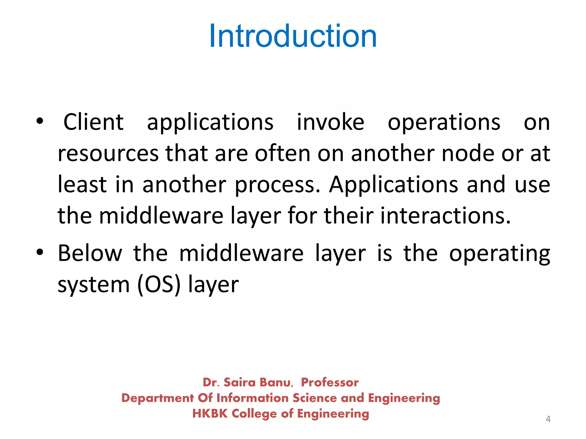 Unit 3 part a. operating system support | PPT