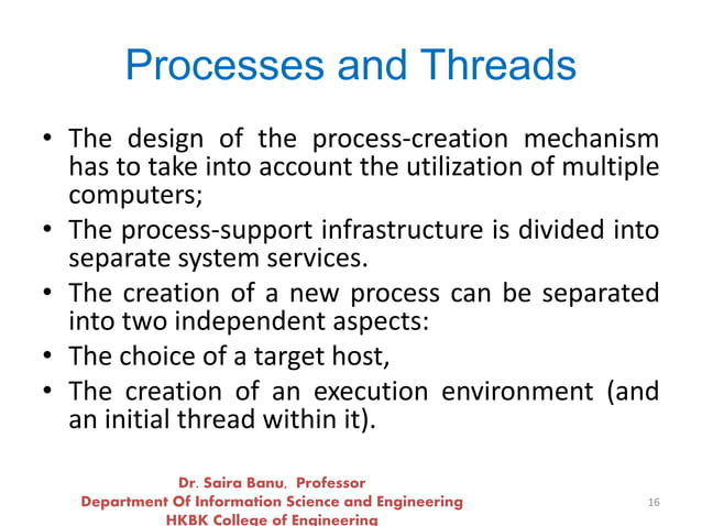 Unit 3 part a. operating system support | PPT