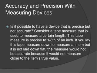 Unit 3 Precision Measurement | PPTX