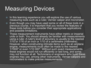 Unit 3  Precision Measurement
