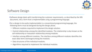 software design by example: a tool-based introduction... Unit 3- Software Design.pptx
