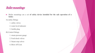 Steam and Steam Boiler