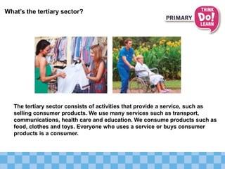 Unit 3 Tertiary sector | PPTX