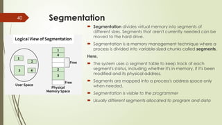 Comprehensive Overview of Virtual Memory: Concepts, Mechanisms, and ...