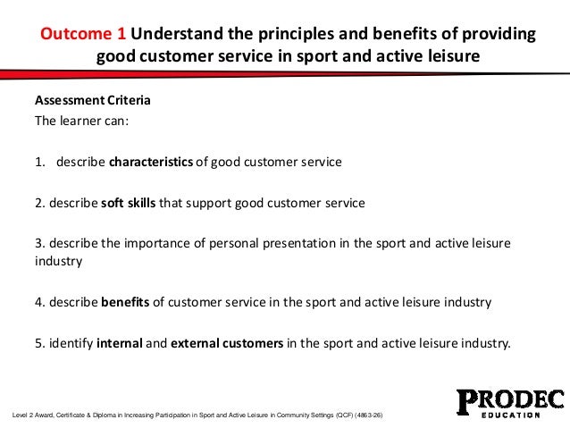 describe customer service