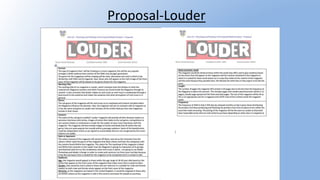 Proposal-Louder
 