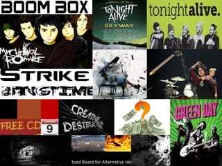 Mood Board for Alternative Idea
 