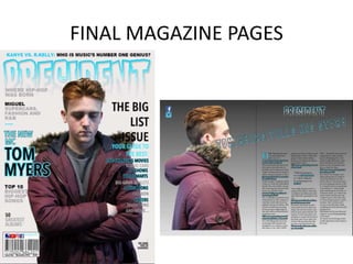 FINAL MAGAZINE PAGES
 