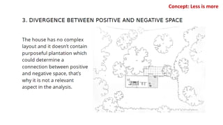 Concept: Less is more
 