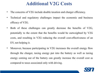 the unit 3 of this presentation includes the challenges in v2g grid | PPT