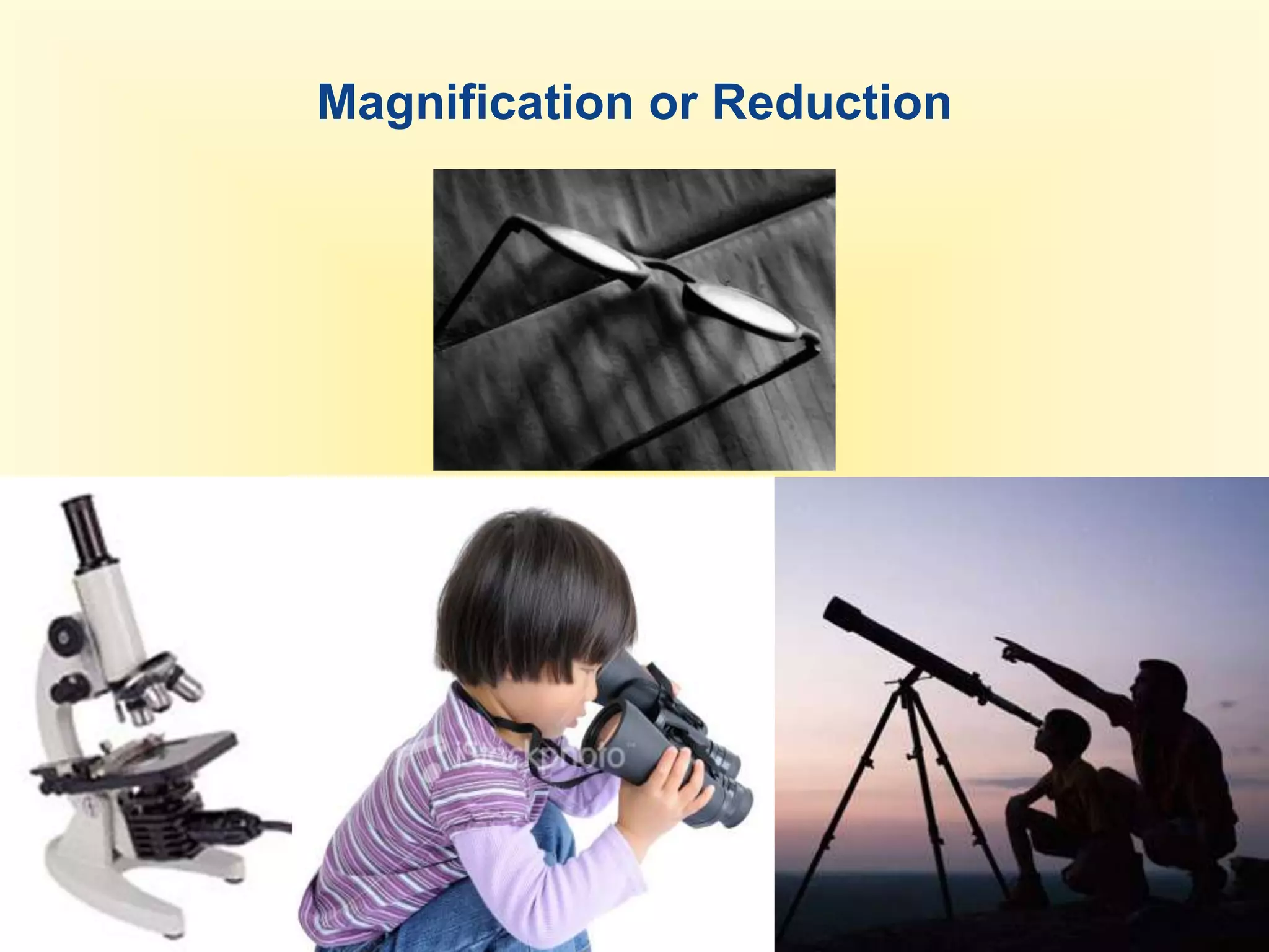 Magnification or Reduction