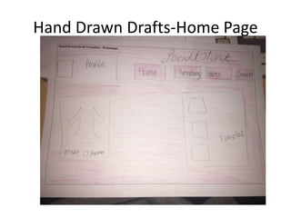 Hand Drawn Drafts-Home Page
 
