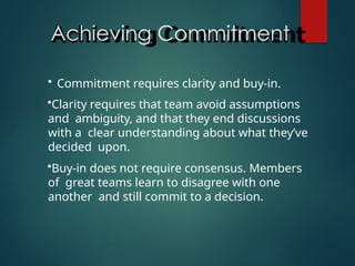 Avoid Commitment Unit 3 Five Dysfunctions of a Team by Patrick Lencioni.pptx