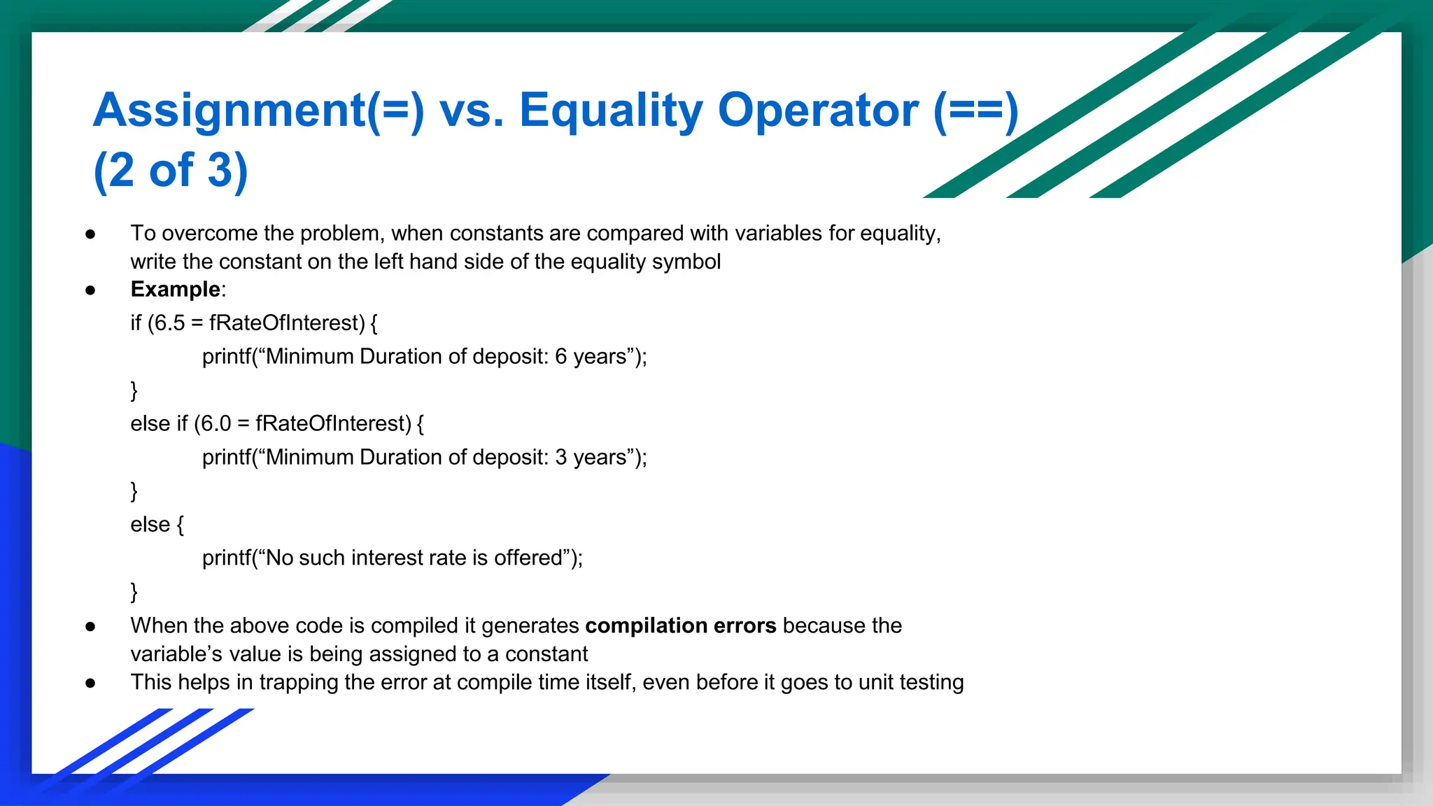 Unit_3A_If_Else_Switch and a if else statment example | PPT